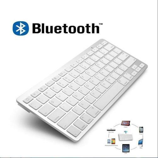 Imagem de Teclado Sem Fio Bluetooth Universal Pc Tablet Celular Note