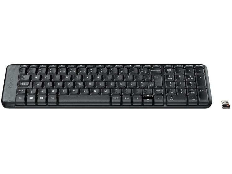 Imagem de Teclado sem Fio Logitech ABNT2 Preto K230 