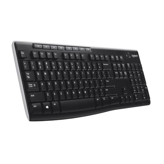 Imagem de Teclado Sem Fio Logitech K270 - Tamanho Normal - Compatível com Windows