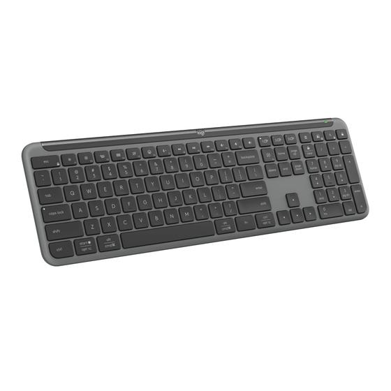 Imagem de Teclado Sem Fio Logitech Signature Slim K950 - Conexão Bluetooth