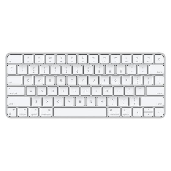 Imagem de Teclado Sem Fio Magic Keyboard Apple para Mac, Bluetooth, Conector Lightning USB-C, Branco - MK2A3BZ/A