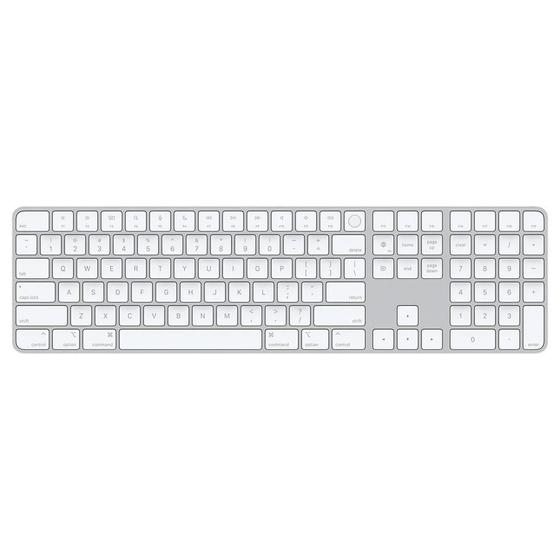 Imagem de Teclado Sem Fio Magic Keyboard Apple Touch ID, Bluetooth, Conector Lightning USB-C - MK2C3BZ/A