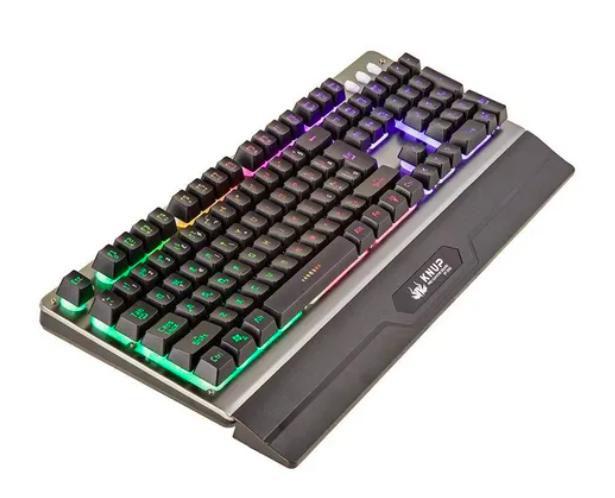 Teclado Semi-Mecânico RGB QWERTY Membrana e Apoio de Punho é ruim? Teclado Semi-Mecânico RGB QWERTY Membrana e Apoio de Punho é boa?