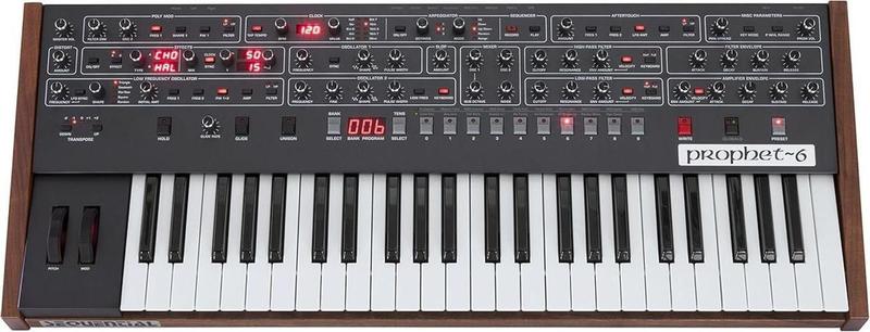 Imagem de Teclado Sintetizador Sequential Prophet 6 Com 49 Teclas