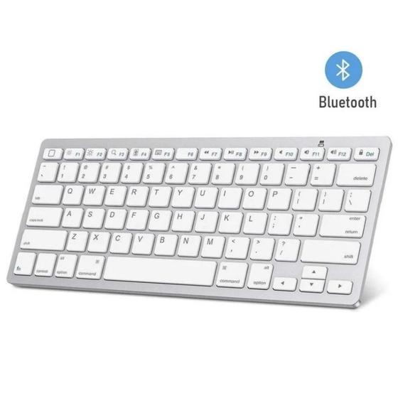 Imagem de Teclado Slim sem Fio Bluetooth Português ABNT2