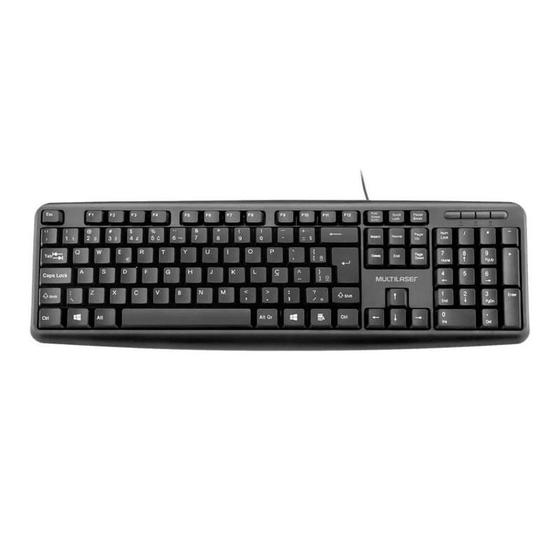 Imagem de Teclado standard preto USB TC065 Multilaser