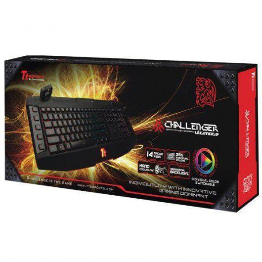 Teclado Sports Challenger Kb-chu003-pb Thermaltake