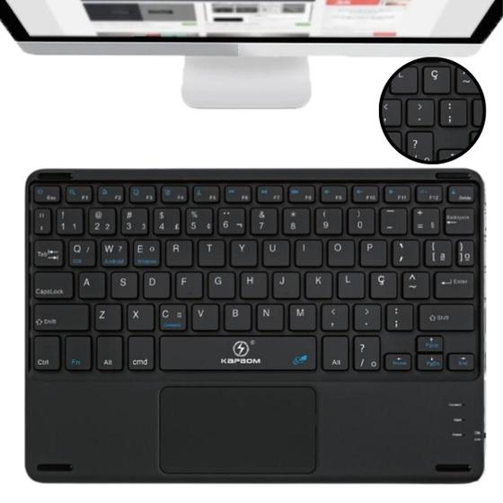 Imagem de Teclado Universal Mouse Touch Para Tablet Samsung S7 11 T785