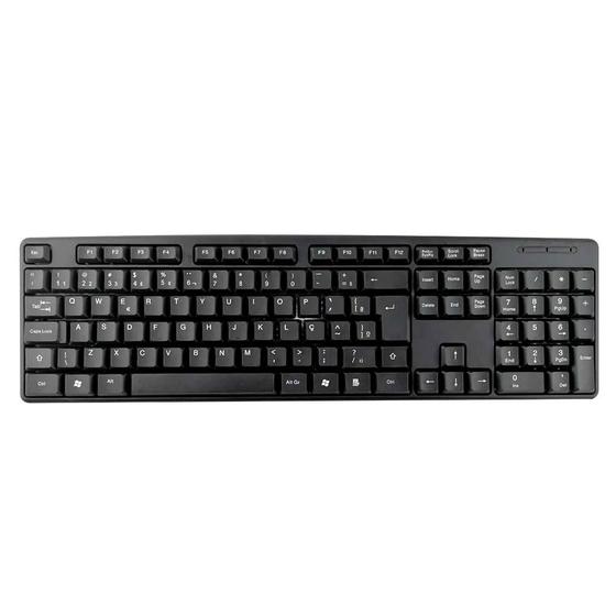 Imagem de Teclado Usb Brazilpc Bpc 8236 Comum Preto