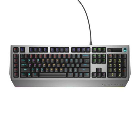 Imagem de Teclado Usb Dell Alienware Pro Gamer Aw768 Prata