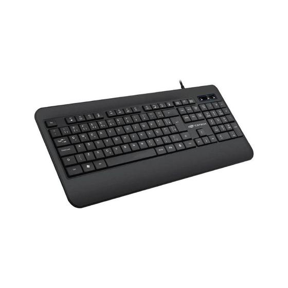 Teclado usb multimídia kb-M100Bk C3Tech Preto Menor preço em Teclado usb multimídia kb-M100Bk C3Tech Preto