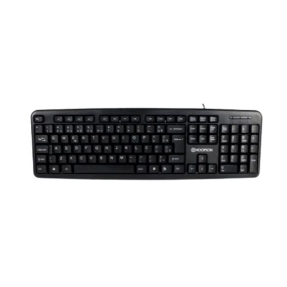 Imagem de Teclado Usb Office Abnt2 Tpc-058 Preto Hoopson