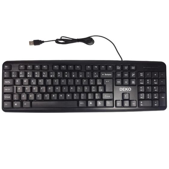 Imagem de Teclado Usb Preto Deko Rl-K01