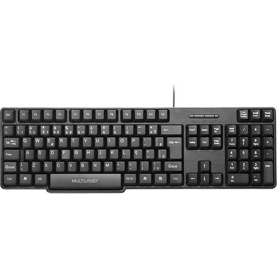 Imagem de Teclado USB SLIM Basico Preto