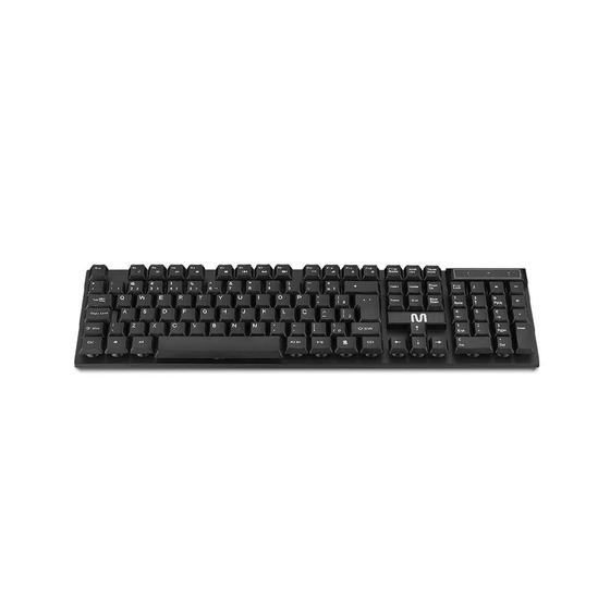 Teclado Wireless Multi Slim 2.4GHz USB 12 Teclas Multimídia Preto - TC299 Menor preço em Teclado Wireless Multi Slim 2.4GHz USB 12 Teclas Multimídia Preto - TC299