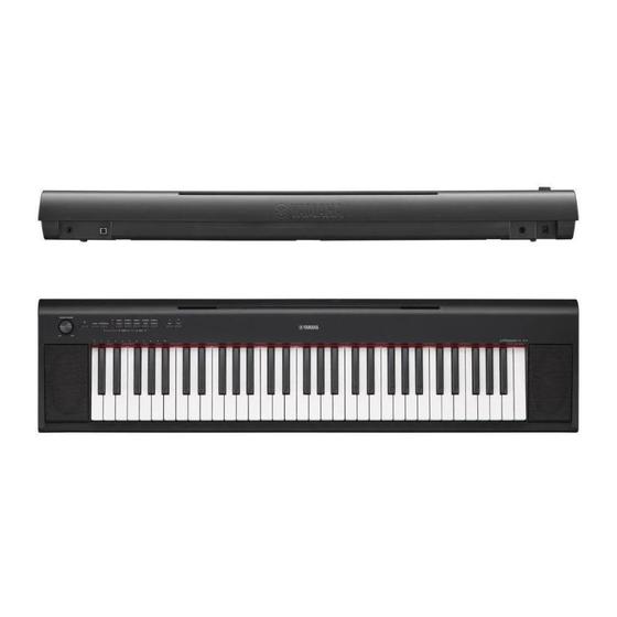 Teclado yamaha piaggerero np12-b piano digital 61 teclas Menor preço em Teclado yamaha piaggerero np12-b piano digital 61 teclas
