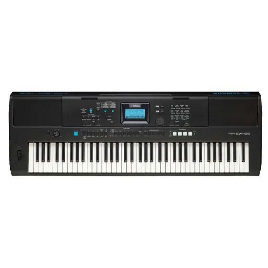 Teclado yamaha portátil PSR-EW425 USB 76 teclas sensitivas Menor preço em Teclado yamaha portátil PSR-EW425 USB 76 teclas sensitivas