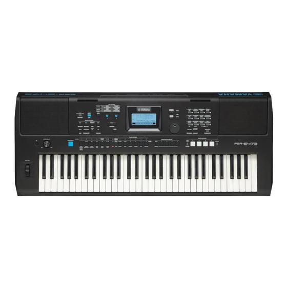 Imagem de Teclado Yamaha Psr-e473 E-473 Teclas Sensitivas E 473