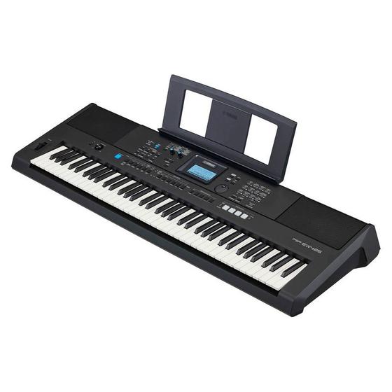 Teclado Yamaha Psr-Ew425 Bk 76 Teclas Menor preço em Teclado Yamaha Psr-Ew425 Bk 76 Teclas
