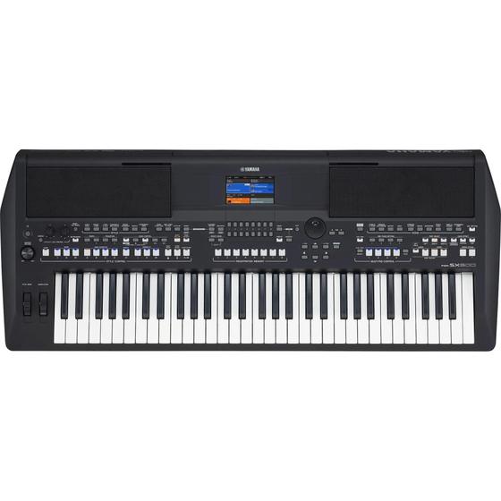 Teclado Yamaha PSR-SX600 Arranjador Preto Menor preço em Teclado Yamaha PSR-SX600 Arranjador Preto