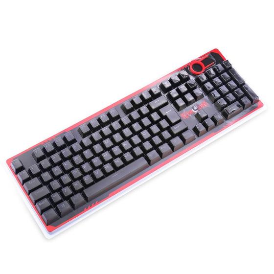 Imagem de Teclas para teclado mecanico double shot redragon abnt2 rm pbt a108 preto