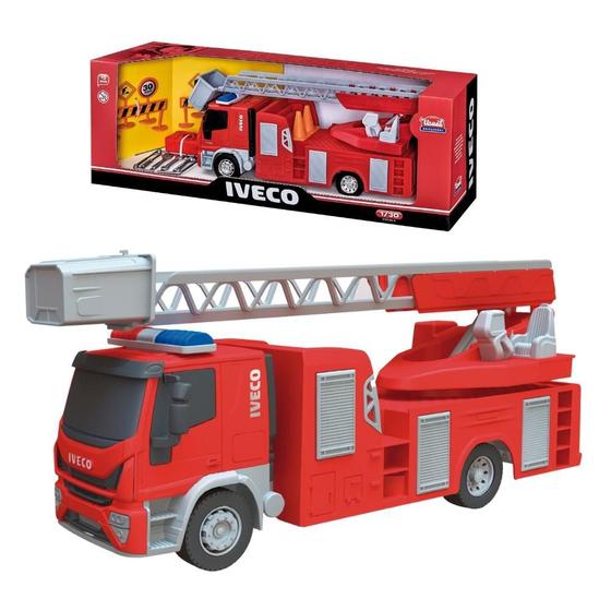 Imagem de Tector Caminhão de Bombeiro Iveco Infantil Usual Brinquedos