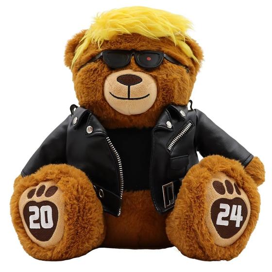 Imagem de Teddy Bear Proud Patriots, vencedor Donald Trump 2024