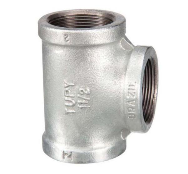 Imagem de Tee 1/2'' Tupy NPT 150 MÉDIA PRESSÃO