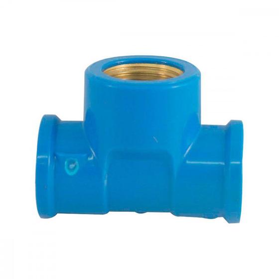 Imagem de Tee Azul Krona 20Mm X 1/2 - Kit C/20 Unidades