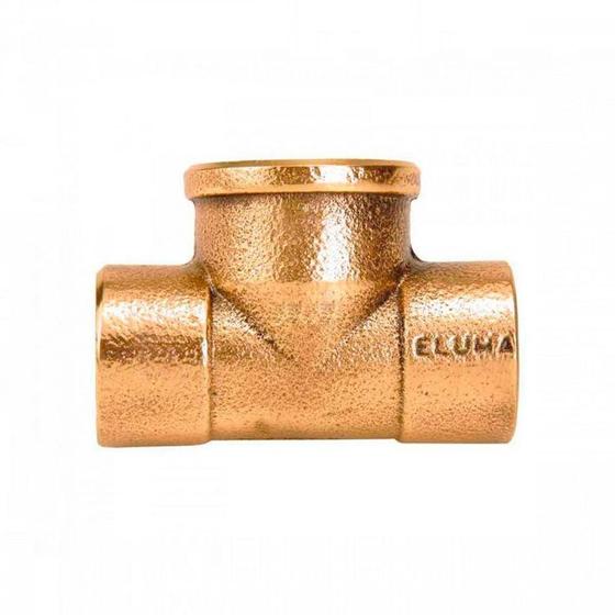 Imagem de Tee Bronze Eluma Misturador 1/2X15X1/2'' 50  10001059