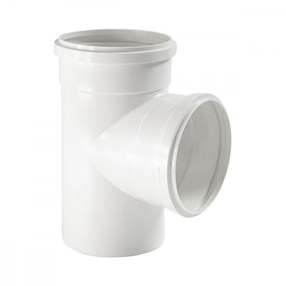 Imagem de Tee Esgoto Shiva 50 X 50 Branco - Kit C/10 Unidades