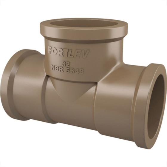 Imagem de Tee Fortlev Lll 1/2 Marrom - Kit C/50 Unidades