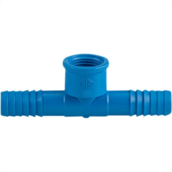 Imagem de Tee Interno Reboucas L/R 1/2 Azul - Kit C/25 Unidades