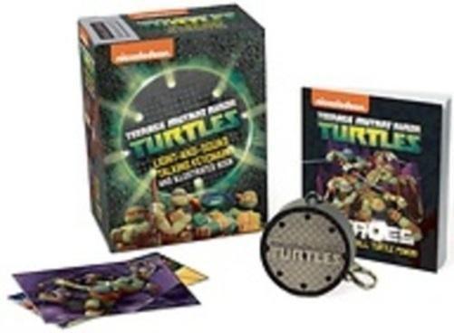 Imagem de Teenage Mutant Ninja Turtles - Light-And-sound Talking Keychain And Illustrated Book