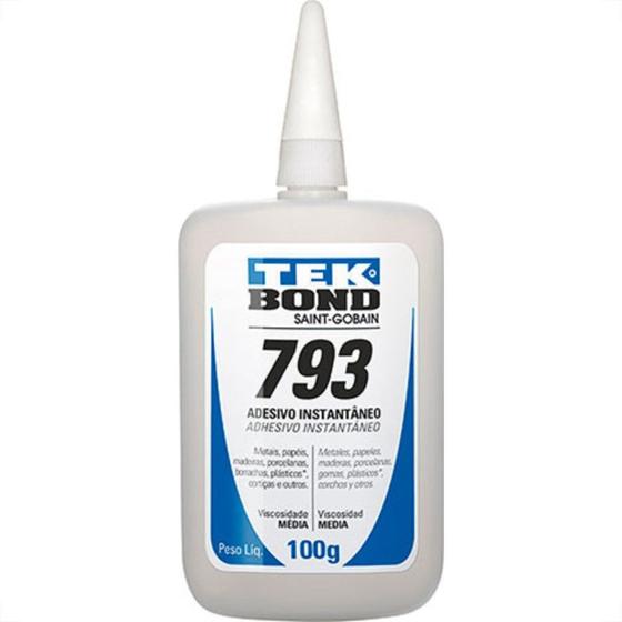Imagem de Tek Cola Instantanea Bond 793 100Gr