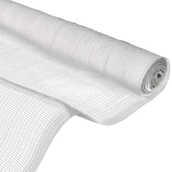 Imagem de Tela Antigranizo 12x43m Branca Proteção Para Estufas Horta