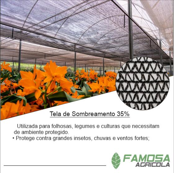 Imagem de  Tela de ráfia sombreamento 35% medida de  3x50 MEGA OFERTA CONFIRA Já