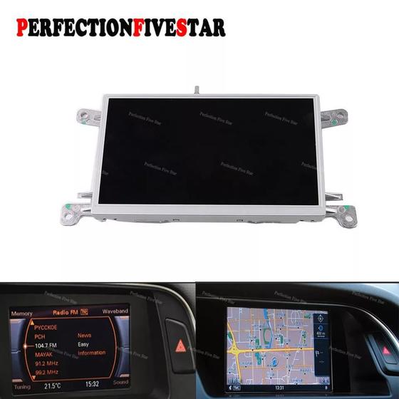 Imagem de Tela Display Central Multimídia Audi A4 S4 A5 Q5 Rs4 Rs5 Original 8T0919603E 8T0919603G 8T0919603F 2011 2012 2013 2014