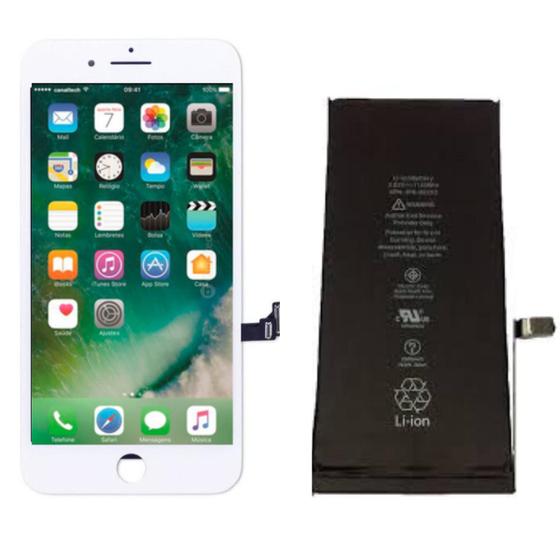 Imagem de Tela Display Lcd Touch Para ip 7 Plus B  Bateria