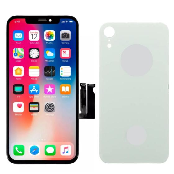 Imagem de Tela Display Lcd Touch Para IP Xr  Tampa Braca