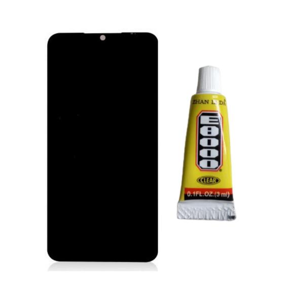Imagem de Tela Display Lcd Touch Para Note 8 Preto + Cola 3 Ml