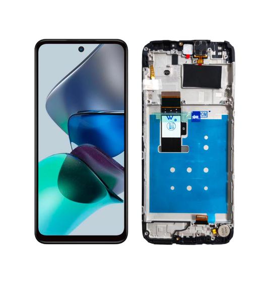 Imagem de Tela Frontal Display Moto G23 Original Nacional Com Aro Xt2333-4