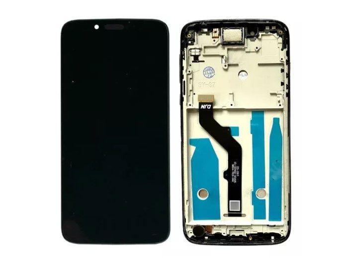 Imagem de Tela frontal touch display compativel mt g7 play c/aro preto