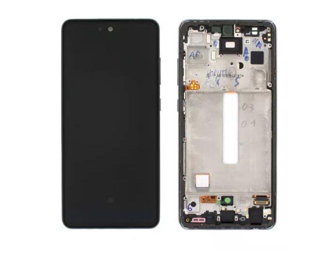 Imagem de Tela frontal touch display compativel s a52/a52s orig c/aro