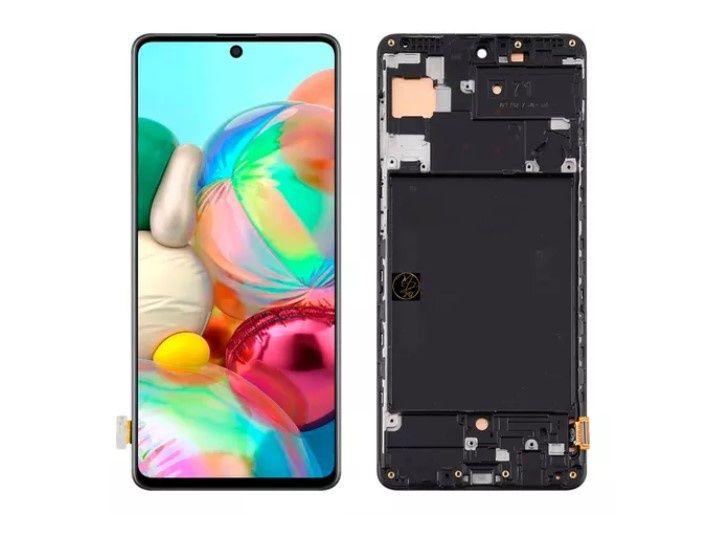 Imagem de Tela frontal touch display compativel s a71 orig c/a vivid