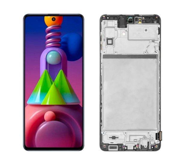 Imagem de Tela frontal touch display compativel s m51 c/a orig vivid