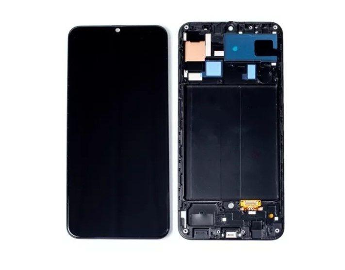 Imagem de Tela frontal touch display s a30s incell c/aro
