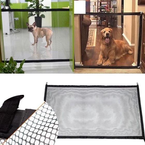 Tela Grade Pet Para Cachorro De Porta Casa Gato Cão Bebê Menor preço em Tela Grade Pet Para Cachorro De Porta Casa Gato Cão Bebê