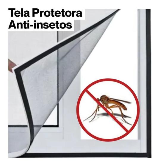 Tela Mosquiteira Janela Anti-inseto Mosquito 150x180 + Fita Menor preço em Tela Mosquiteira Janela Anti-inseto Mosquito 150x180 + Fita