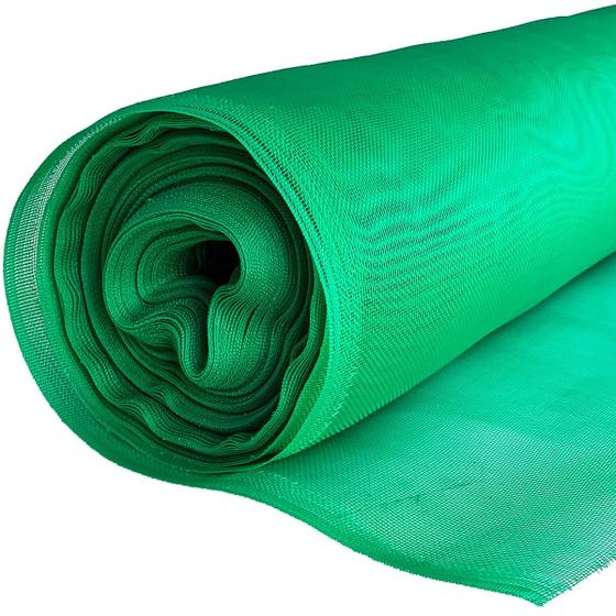 Imagem de Tela Mosquiteiro Verde 2X90m Rede Proteção Mosquito Insetos Porta Janela Estufa Horta